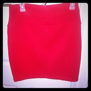 High waist pencil skirt